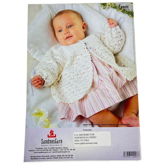 Sandnes Lanett Baby Knitting Pattern Book 0514 Toddler SandnesGarn Norwegian 0-4 - Picture 2 of 16
